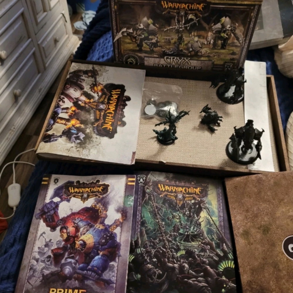Warmachine: Cryx: Battlegroup Starter Set Incomplete